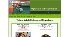Desktop Screenshot of bobbleball.com